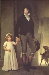 Jean-Baptiste Isabey and His Daughter (mk05